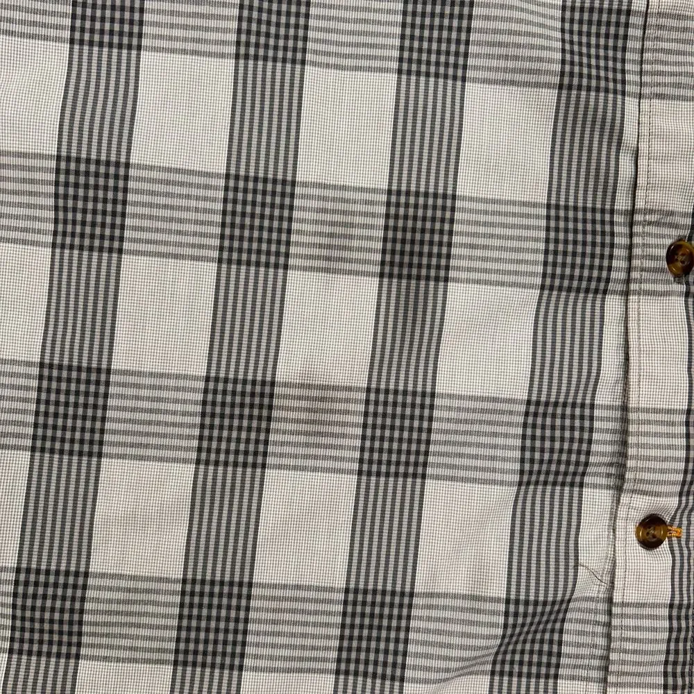Carhartt Force Relaxed Fit plaid workwear casual short sleeve button up mens LT - Picture 8 of 10
